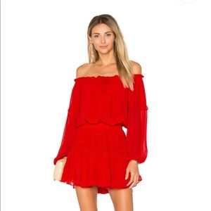 Off the shoulder dress